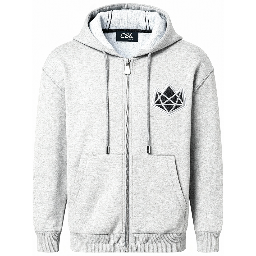 C8K “Crowned Zip-Up-Hoodies – C8K BATTER APPAREL