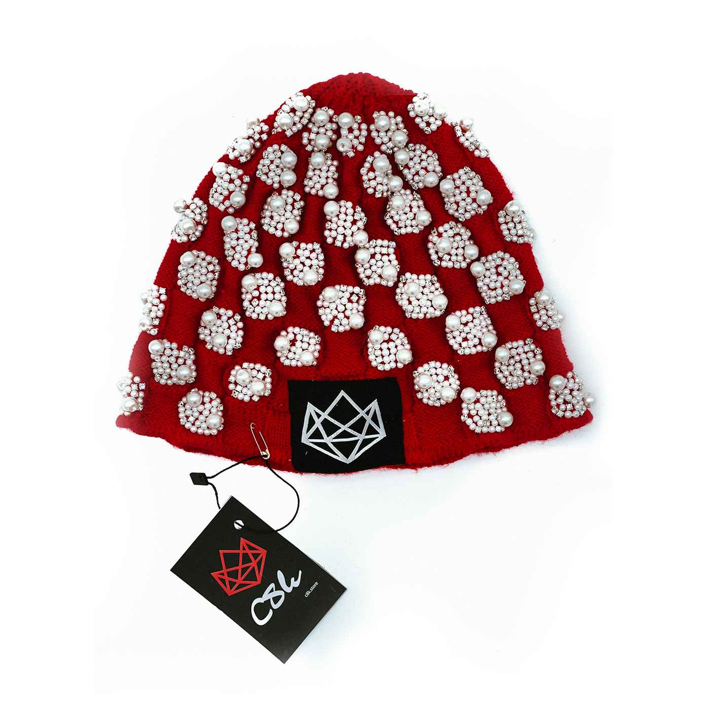 C8K LUXURY SKULLY - RED