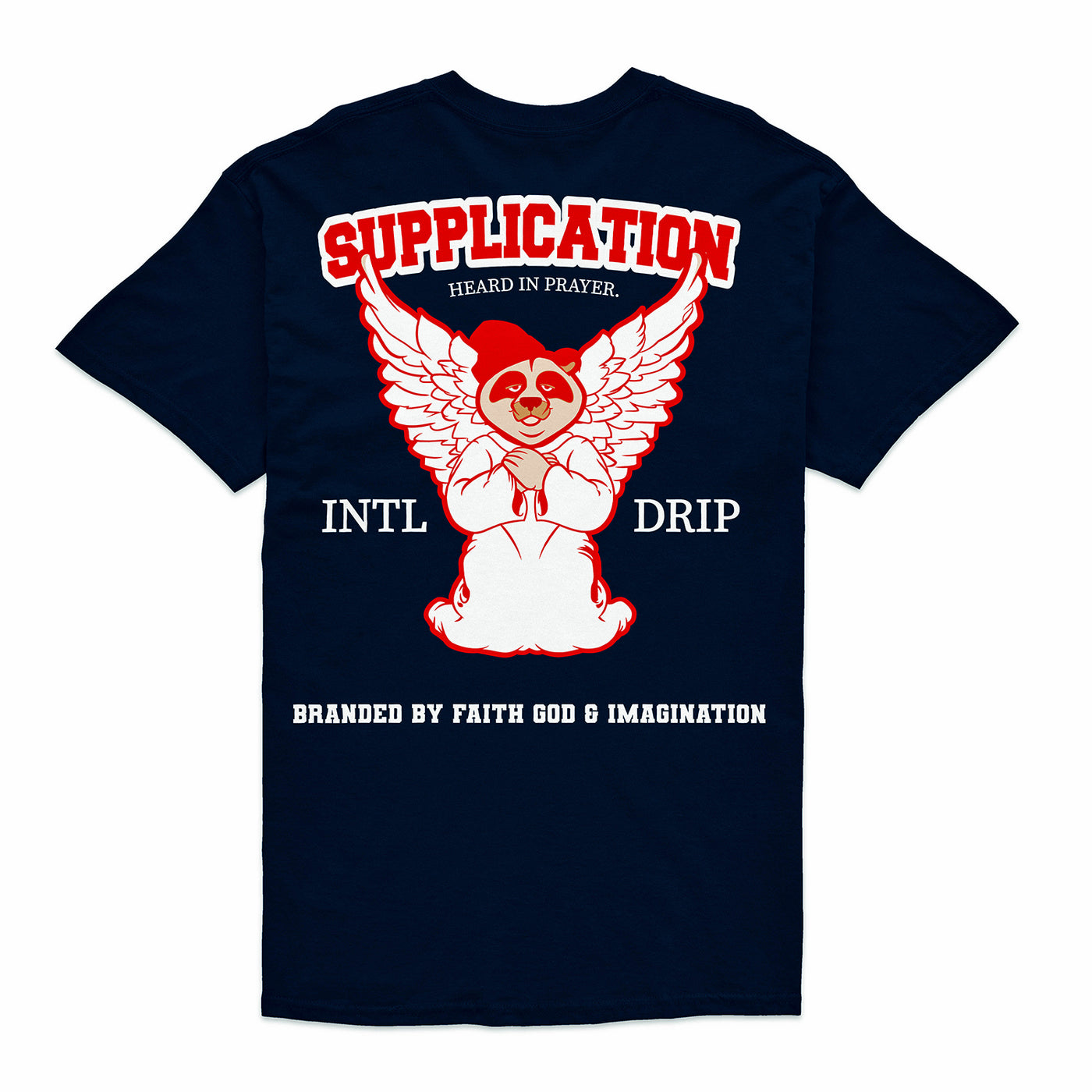 Supplication Navy Tee